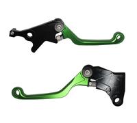 Coppia di leve verdi Accossato per Kawasaki KLX125,D-TRACKER dal 2010 al 2016 (CC 125)