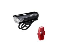 Coppia di luci nere cateye ampp100 e viz100