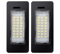 Coppia di luci targa a LED 24 3528 senza errori per BMW E39 E60 E61 E90 Serie 5