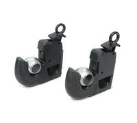 Coppia di maglie inferiori di categoria 3 per trattore a sgancio rapido con gancio a sfera per saldatura all'estremità