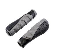 Coppia di manici ergonomici con tappi Clarks Cycle Systems Nero