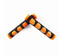 Coppia di manicotti per leva del freno, per biciclette elettriche e sistemi standard di bicicletta, 1 set in silicone flessibile per una risposta costante della leva (arancione)