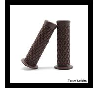 Coppia Di Maniglia Universale Rivestimento Vintage Marrone Scuro Nuovo