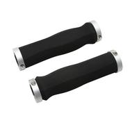 Coppia di maniglie city import anatomiche in schiuma con morsetto chc P2R Noir