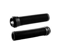 Manopole BMX Longneck SL Senza Flangia - Design a Costine, Nero 135mm
