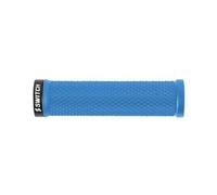 Coppia di maniglie per city-mountain bike Gist switch flow lock-on Bleu