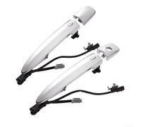 Coppia di maniglie per porta, 80646-9N00A 80645-1AA0A, maniglie esterne anteriori sinistre e destre compatibili per Nissan per sentra 2013-2018, cromate