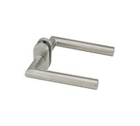 Coppia di maniglie per porta, quadro 7 x 110mm, acciaio inox 304 satinato - THIRARD