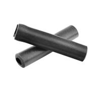 Coppia Di Manopole Bici 135Mm 100% Silicone Nere Per Bici Accessori