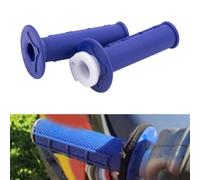 Coppia di manopole da 22 mm, colore rosso, blu, verde, nero, 22 mm per | Sicuro per il sistema di bloccaggio, nessuna colla necessaria, si adatta a barre da 22 mm, riduce l'intorpidimento della mano