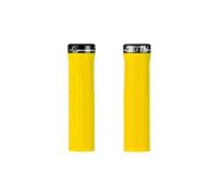 Coppia di manopole deity knuckleduster 132 mm giallo