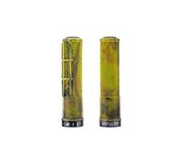 Coppia di manopole dmr deathgrip2 flange yellow camo