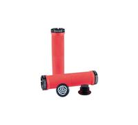 Coppia di manopole nere sb3 kheops rosso nero