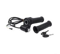 Coppia di manopole per acceleratore con connettore SM Hall Effect a 5 poli e Power Lock per manubrio da 22 mm, predisposto per bici elettrica
