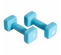 Coppia di manubri Pure2Improve neoprene 2x 3Kg Bleu TU
