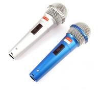 COPPIA DI MICROFONI MICROFONO PROFESSIONALE UNIDIREZIONALE CON CAVO 2,5 MT