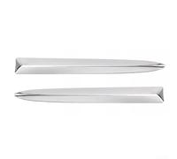 Coppia di modanature cromate per paraurti anteriore superiore per Fiat 500 2007-2015, non solo migliorano l'aspetto della tua Fiat per 500, ma aumentano anche il suo valore complessivo e il fascino