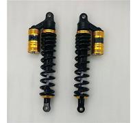 Coppia di Molle da 10 mm per ammortizzatori da Moto 400 mm/420 mm/440 mm/450 mm per Colore Nero+Oro.