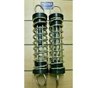 COPPIA di MOLLE di ORMEGGIO ACCIAIO INOX x BARCHE A VELA & MOTORE fino a 12 Mt.