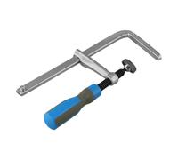 Coppia di morsetti a coda di rondine robusti misura 160x60 mm con comode manigli