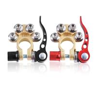Coppia di morsetti per batteria, connettori per batteria automatica per auto da corsa per barche 12V 6V 24V