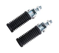 Coppia Di Moto Pieghevole Pillion Pedane Pedane Posteriore Pedana Pedale 10MM Filettatura Alluminio Sinistra e Destra