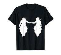 Coppia di Motociclisti Motociclisti Uomo e Donna Maglietta, Uomo, Nero, 3XL