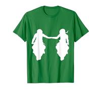 Coppia di Motociclisti Motociclisti Uomo e Donna Maglietta, Uomo, Verde Mela, S