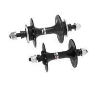 Miche Primato Pista Flip Flop Front And Rear Hub Argento 36H Black