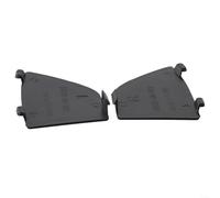 Coppia Di Nero Gancio Di Traino Occhio Coperture Per Mazda 3 Modello Anni 2017 E 2018 Paraurti Anteriore Inferiore Griglia Cap Parte di Ricambio In Plastica Adatto Numeri OEM