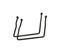 Coppia Di Nero Supporti Bisaccia Staffe per Harley Davidson Softail