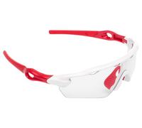 Coppia di occhiali neatt bianco rosso lente trasparente