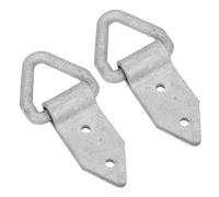 Coppia di occhielli di fissaggio/punti di ancoraggio pieghevoli resistenti