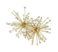 Coppia di orecchini da sposa decorati con cristalli, design esagerato, per artisti, vestibilità comoda, accessorio per matrimonio, One Size, come descritto, come descritto