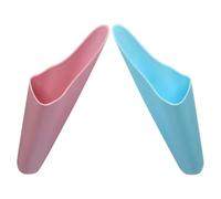 Coppia di Palette per Terriccio in Plastica, Bocca Stretta | Giardinaggio Indoor, Presa Comoda e Facile Pulizia, Formato Portatile da 2 Pezzi