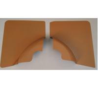 Coppia di pannelli laterali posteriori ocra dx e sx per porta Fiat 500 LF/R d'ep