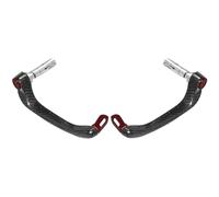 Coppia Di Paraleva Ultra light Accossato Dx+SX, In Carbonio, con asola e inserti Rossi compatibile con OHVALE GP-00 dal 2020 al 2024 (CC 160)