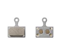 Coppia di pastiglie freni bicicletta in metallo e molla Shimano K04Ti-MX Argento