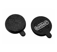 Coppia di pastiglie freni metallo/carbonio Elvedes Alhonga SNG Nero