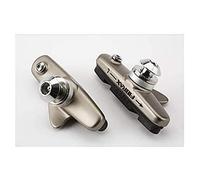 Coppia di pastiglie freno e supporti Fibrax Road Cartridge per Brompton, colore: grigio