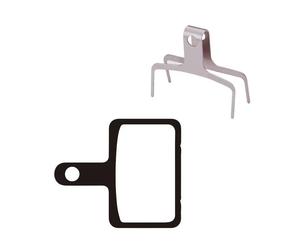 Coppia di pattini freno per bicicletta Ashima (x25) Noir