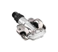 Coppia di pedali automatici shimano pd mt520 argento con tacchetti sm sh51