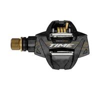 Coppia di pedali automatici time xc 12 axis in carbonio oro tacchette atac 13 17 c1
