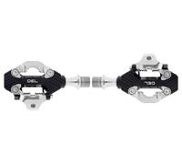 Coppia di pedali clipless wolft tooth led gravel nero