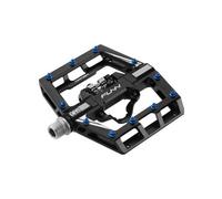 Coppia di pedali funn mamba grs single side spd semi automatici con gabbie nero
