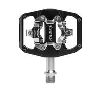 Coppia di pedali gravel - plate automatique alu Switch Cnc (Shimano Spd) Noir