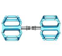 Coppia di pedali piatti ht components ar09 blu reale