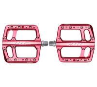 Coppia di pedali piatti ht components raven ans12 rossi