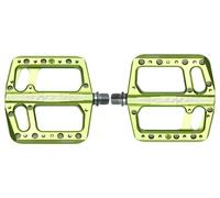 Coppia di pedali piatti ht components raven ans12 verde