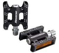 Coppia di pedali piatti per bambini Reverse Components Noir